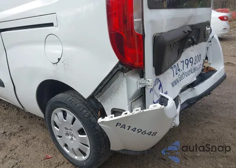 2021 Ram Promaster City Slt из США, поврежденный, VIN ZFBHRFBB2M6V75149